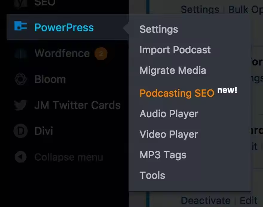 WordPress设置Blubrry PowerPress播客教程