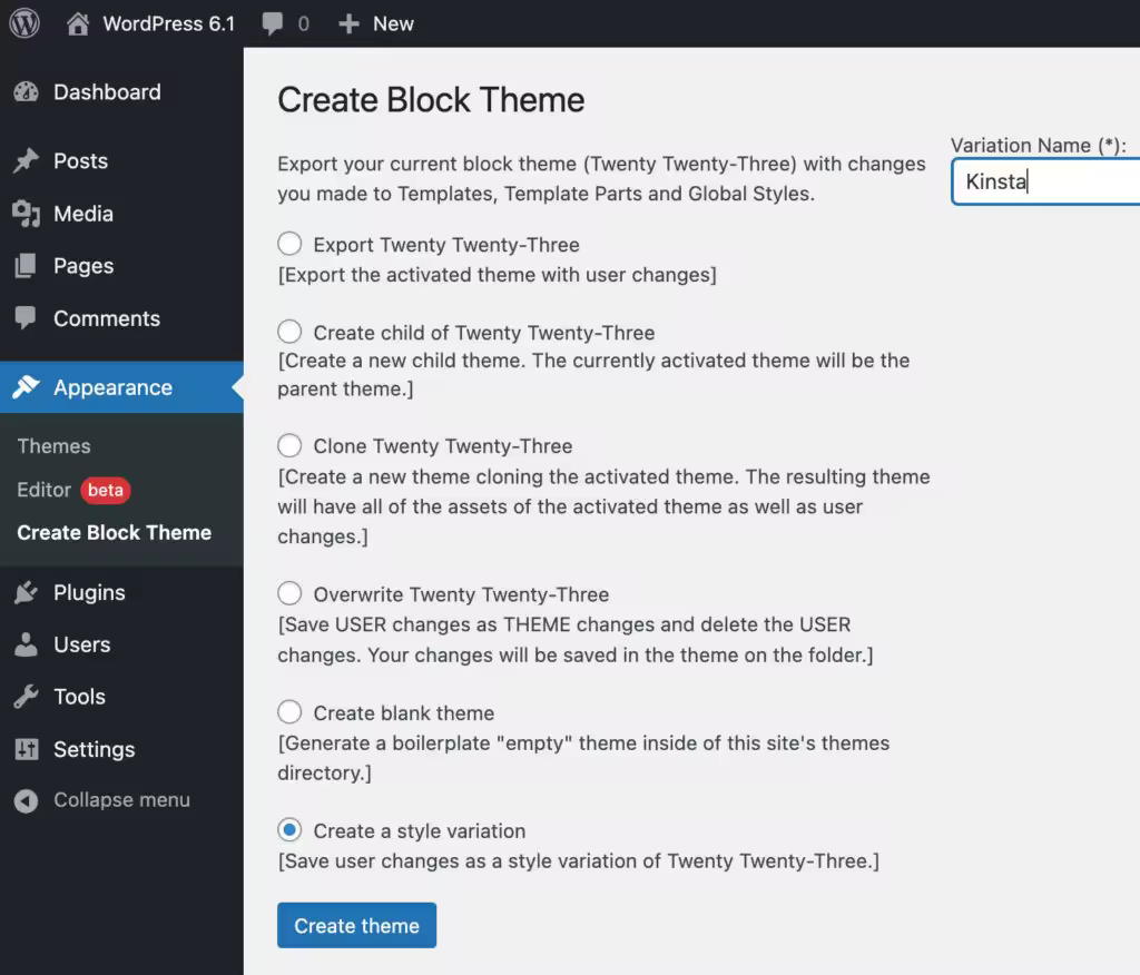 WordPress 6.1全新默认主题二〇二三：极简设计与社区共创亮点解析