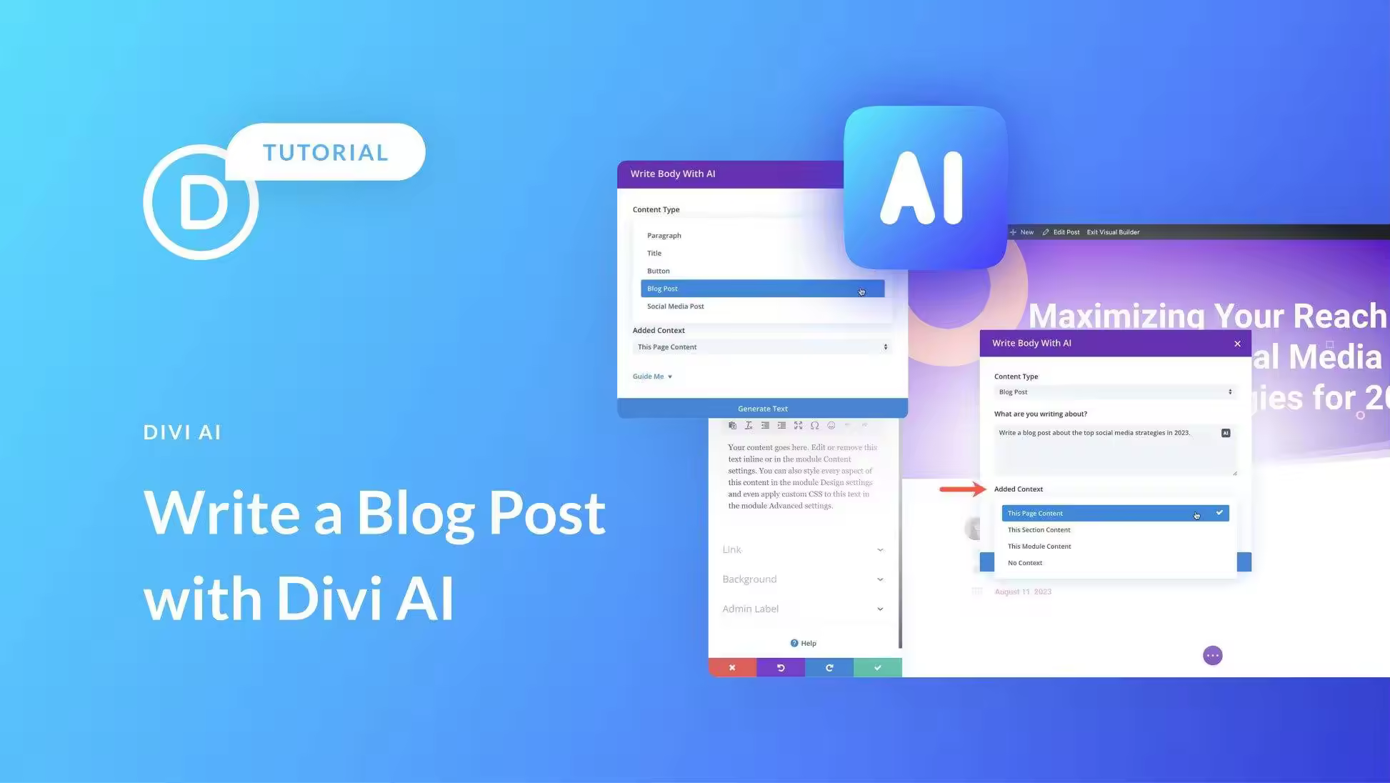 Divi AI智能写文章教程：快速提升SEO内容创作效率