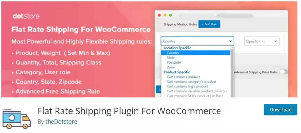 WooCommerce重量运费计算插件推荐