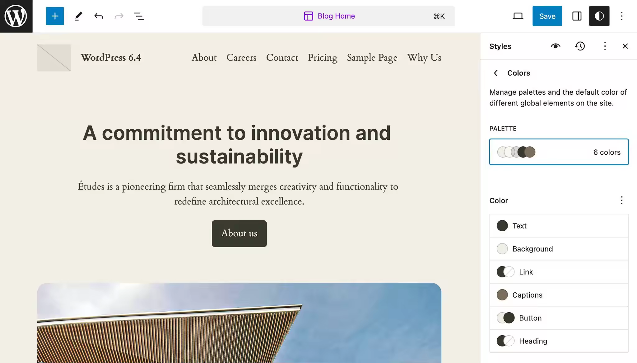 WordPress 6.4全新默认主题二〇二四极简多用途模板解析
