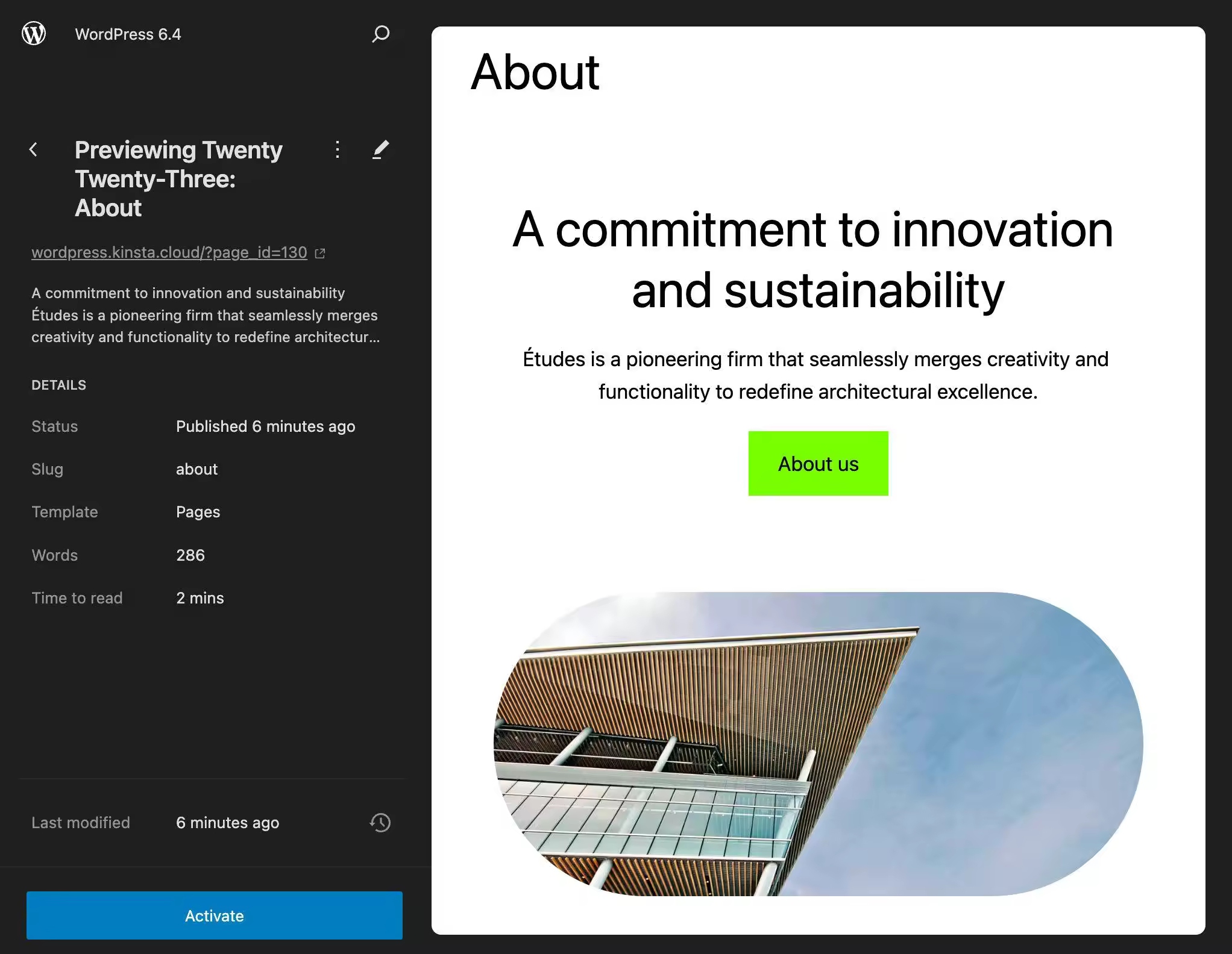 WordPress 6.4全新默认主题二〇二四极简多用途模板解析