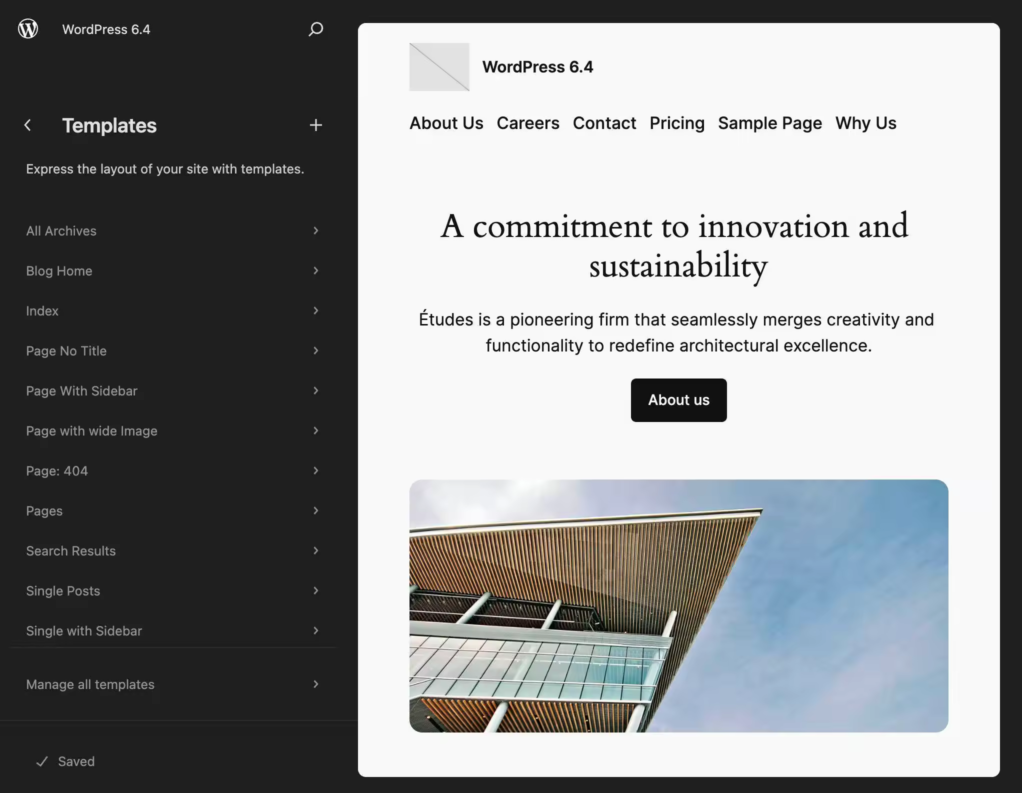 WordPress 6.4全新默认主题二〇二四极简多用途模板解析